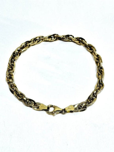 Bracelet Bracelet en or jaune 18 carats 58 Facettes