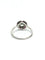 Bague 61 Bague Art déco en platine avec diamant taille ancienne et rubis synthétiques 58 Facettes