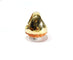 Bague 50.5 Bague en or jaune 18 carats avec perles de corail 58 Facettes