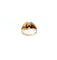 Bague 59 Bague en or rose 18 carats avec diamant taille brillant 58 Facettes