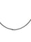 Collier Chaîne forçat en or blanc 18 carats 58 Facettes