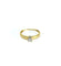 Bague 53.5 Solitaire - Bague en or jaune 18 carats et diamant 58 Facettes