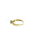 Bague 53.5 Solitaire - Bague en or jaune 18 carats et diamant 58 Facettes