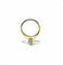 Bague 54 Solitaire - Bague en or jaune 18 carats et diamant 58 Facettes