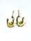 Boucles d'oreilles Boucles d'oreilles en or jaune et blanc 18 carats 58 Facettes
