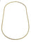 Collier Chaîne maille palmier en or jaune 18 carats 58 Facettes
