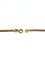 Collier Chaîne maille palmier en or jaune 18 carats 58 Facettes