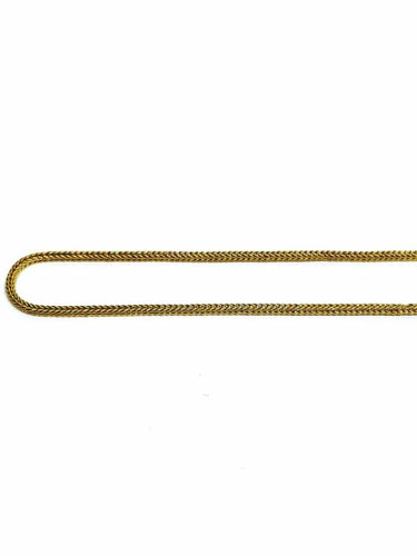 Collier Chaîne maille palmier en or jaune 18 carats 58 Facettes