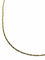 Collier Chaîne maille palmier en or jaune et blanc 18 carats 58 Facettes