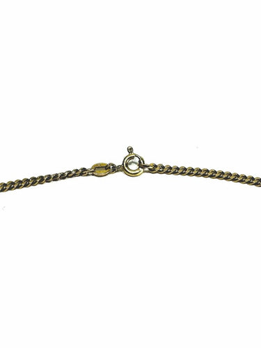 Collier Chaîne gourmette en or jaune 18 carats 58 Facettes