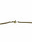 Collier Chaîne gourmette en or jaune 18 carats 58 Facettes