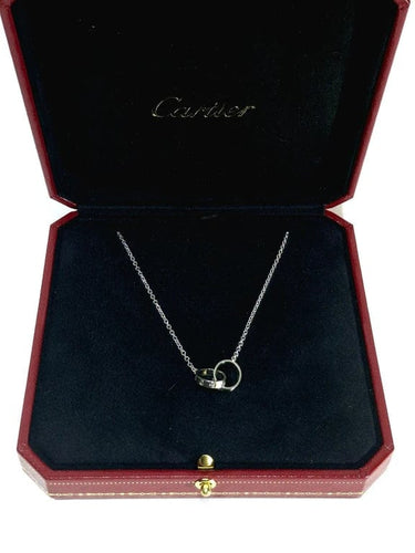 Collier Cartier Love - Collier en or gris 58 Facettes