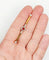 Broche Broche barrette Art déco en or 18k et pierre rouge 58 Facettes A06478