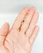 Broche Broche barrette Art déco en or 18k et pierre rouge 58 Facettes A06478