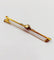 Broche Broche barrette Art déco en or 18k et pierre rouge 58 Facettes A06478
