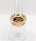 Bague 54 Bague dôme bombée en or rose 18k et diamants taille ancienne 58 Facettes A06475