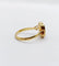 Bague 53 Bague antique en or rose 18k aux grenats de Perpignan 58 Facettes A06485
