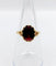 Bague 53 Bague antique en or rose 18k aux grenats de Perpignan 58 Facettes A06485