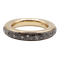 Bague 51 Pomellato Iconica - Alliance en or rose 18k et diamants bruns 58 Facettes A06511