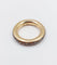 Bague 51 Pomellato Iconica - Alliance en or rose 18k et diamants bruns 58 Facettes A06511