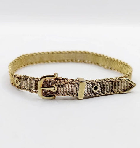 Bracelet Bracelet ceinture en or 14k (circa 1950) 58 Facettes A06591