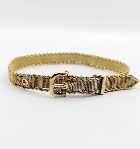 Bracelet Bracelet ceinture en or 14k (circa 1950) 58 Facettes A06591