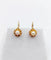 Boucles d'oreilles Boucles d’oreilles dormeuses en or rose 18k et perles 58 Facettes A05153