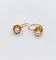 Boucles d'oreilles Boucles d’oreilles dormeuses en or rose 18k et perles 58 Facettes A05153