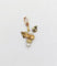 Pendentif Pendentif victorien fleur en or rose et jaune 18k et perles 58 Facettes A02325