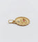 Pendentif Augis - Pendentif médaille d’amour 19 mm en or rose 18K et rubis 58 Facettes A06664
