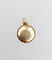 Pendentif Augis - Pendentif médaille d’amour 19 mm en or rose 18K et rubis 58 Facettes A06664