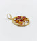 Pendentif Pendentif trèfle Art nouveau en or 18k avec diamant taille rose 58 Facettes A06631