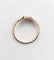 Bague 62 Bague chevalière victorienne en or rose 18k et émail bleu 58 Facettes A06638