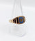 Bague 62 Bague chevalière victorienne en or rose 18k et émail bleu 58 Facettes A06638