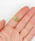 Bague 61 Chevalière victorienne - Bague en or 18k fleur ciselée 58 Facettes A06637