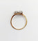 Bague 57.5 Bague Toi et Moi ancienne en or 18k et diamants taille ancienne 58 Facettes A06645