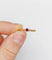 Bague 57.5 Bague vintage en or jaune 18k avec rubis et diamants 58 Facettes A06646