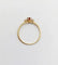 Bague 57.5 Bague vintage en or jaune 18k avec rubis et diamants 58 Facettes A06646