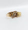 Bague 58.5 Bague victorienne à étoiles en or 18k (circa 1880) 58 Facettes A06661