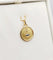 Pendentif AUGIS - Pendentif Médaille d’Amour en or jaune 18k, saphir et diamant 58 Facettes J10720X000