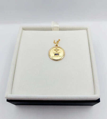 Pendentif AUGIS - Pendentif Médaille d'Amour en or 18k 58 Facettes J10720X000