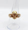 Bague 56.5 Bague momento mori ancienne tête de mort en or jaune 14k et diamants 58 Facettes A05056