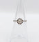 Bague 49.5 Art déco - Bague solitaire en platine et diamant taille ancienne 58 Facettes A05170