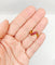 Bague 49 Bague jonc vintage en or 18k et rubis 58 Facettes A04058