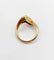 Bague 49 Bague jonc vintage en or 18k et rubis 58 Facettes A04058