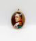 Pendentif Broche pendentif antique en or rose 14k avec porcelaine émaillée 58 Facettes A02447