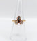 Bague 52 Bague victorienne trèfle en or rose 18k et diamants 58 Facettes A02570