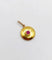 Pendentif Pendentif cible Art déco en or jaune 18k et rubis 58 Facettes A05694
