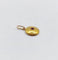 Pendentif Pendentif cible Art déco en or jaune 18k et rubis 58 Facettes A05694