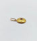 Pendentif Pendentif cible Art déco en or jaune 18k et rubis 58 Facettes A05694